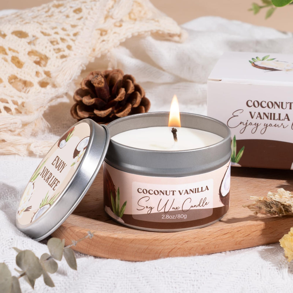 Loción corporal GiftPeak con aroma a coco, hidratante suave para la piel.