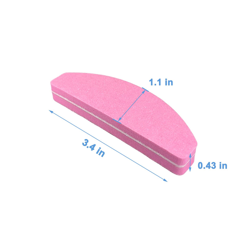 GigaGround buffer duradero y lavable para uñas naturales y acrílicas
