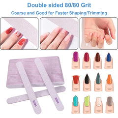 Lima emery de GigaGround para uñas acrílicas y gel, duradera