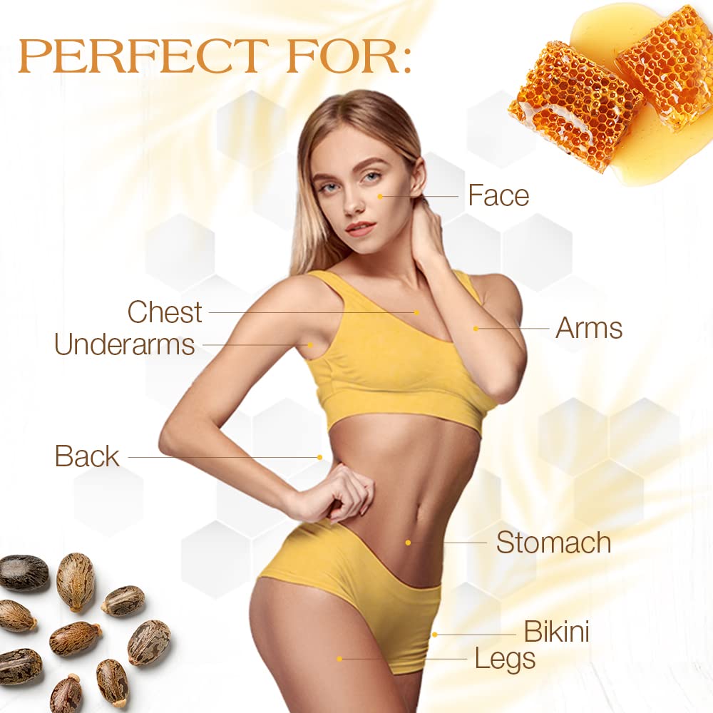 GIGI Dark Honee Soft Wax ideal para uso en casa o en salones móviles