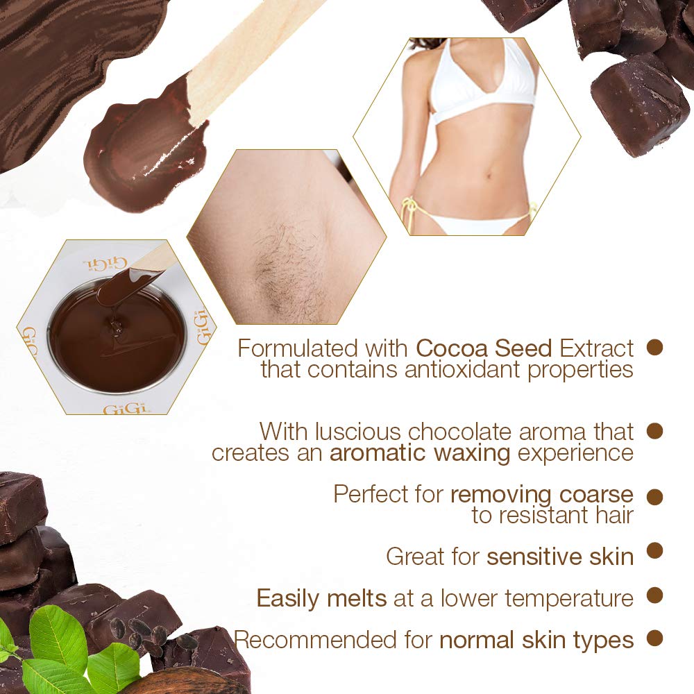 GIGI extracto de semilla de cacao, piel nutrida y calmada
