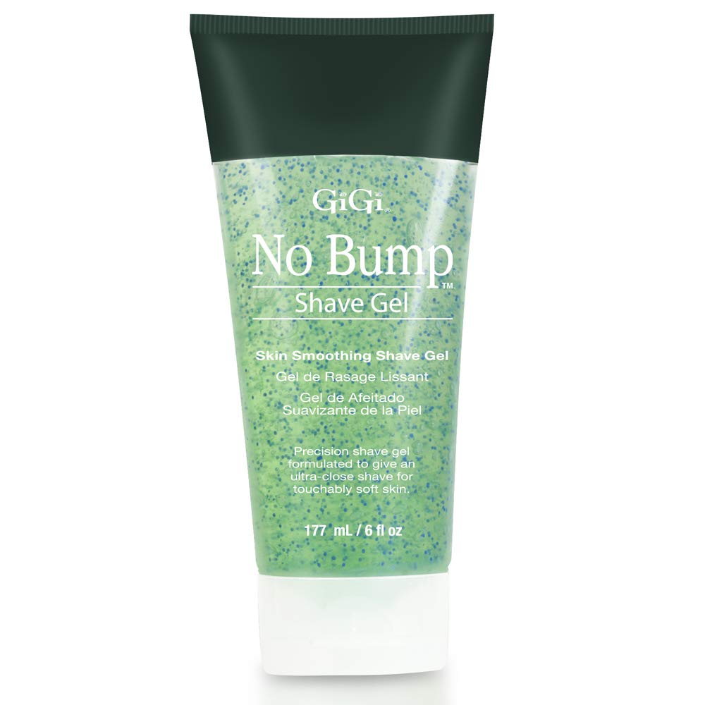 La botella de GIGI No Bump para un afeitado suave