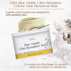 GIGI Zinc Oxide Ultra Sensible, aplicación cremosa para mayor control
