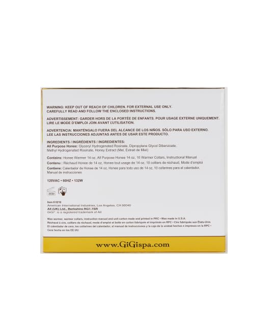 Kit completo de depilación con calentador y cera