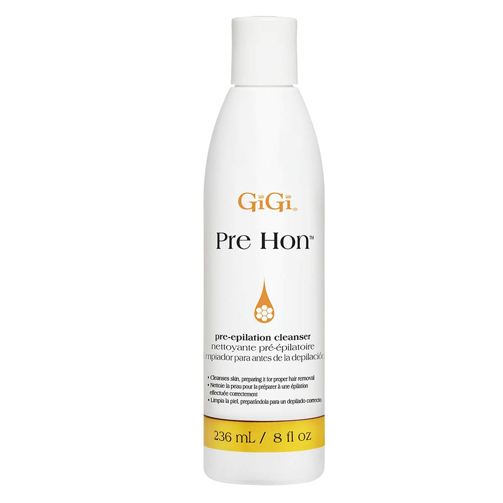 GiGi Pre Hon limpiador en botella para depilación suave