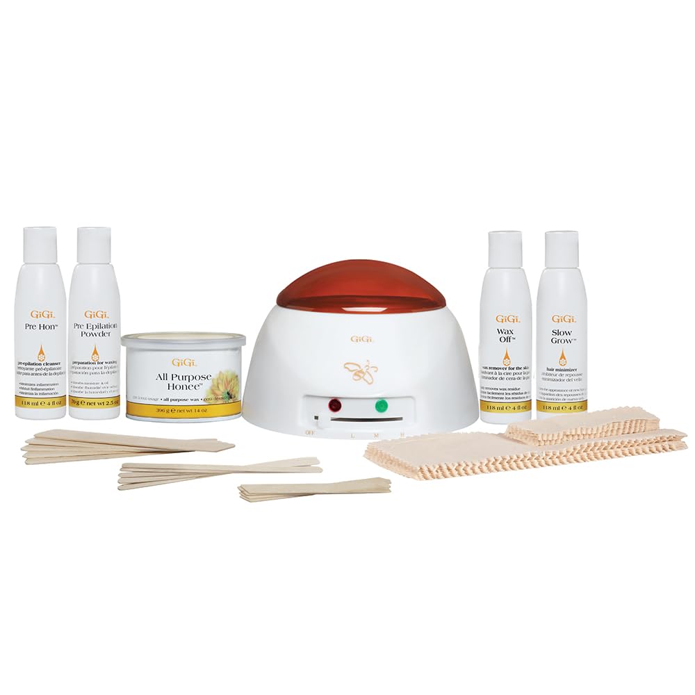 GIGI kit de depilación con calentador de cera: ideal para empezar en casa con resultados suaves