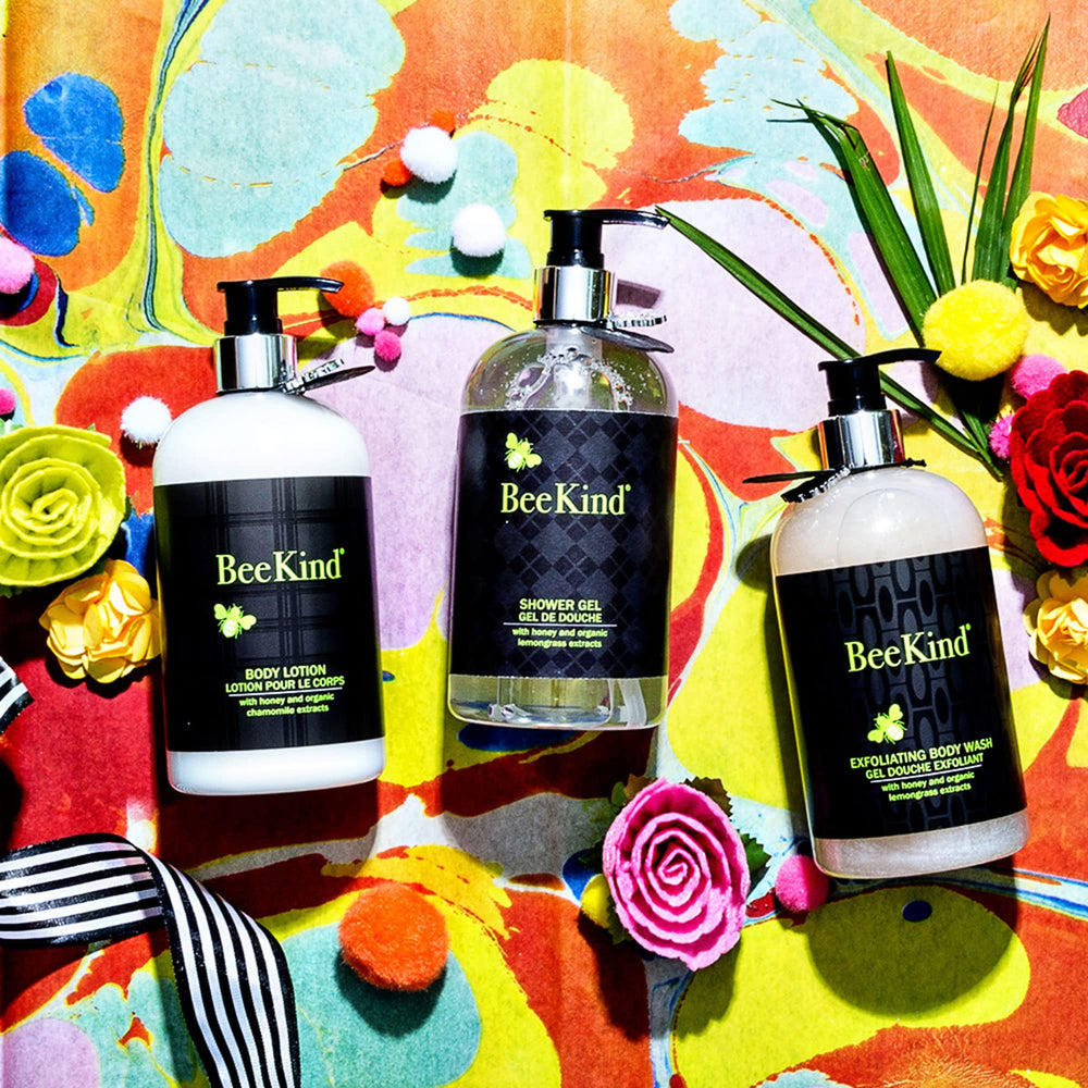 BeeKind envase reciclable, diseño práctico para tu rutina diaria de cuidado corporal