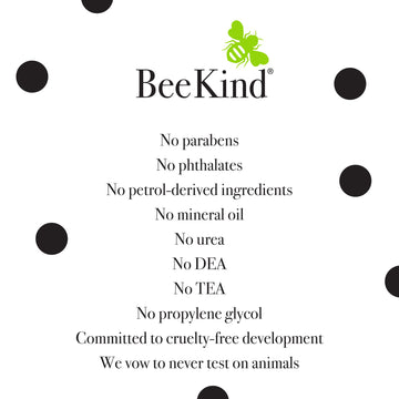 Gilchrist & Soames BeeKind, etiqueta sostenible que sugiere compromiso con el medio ambiente