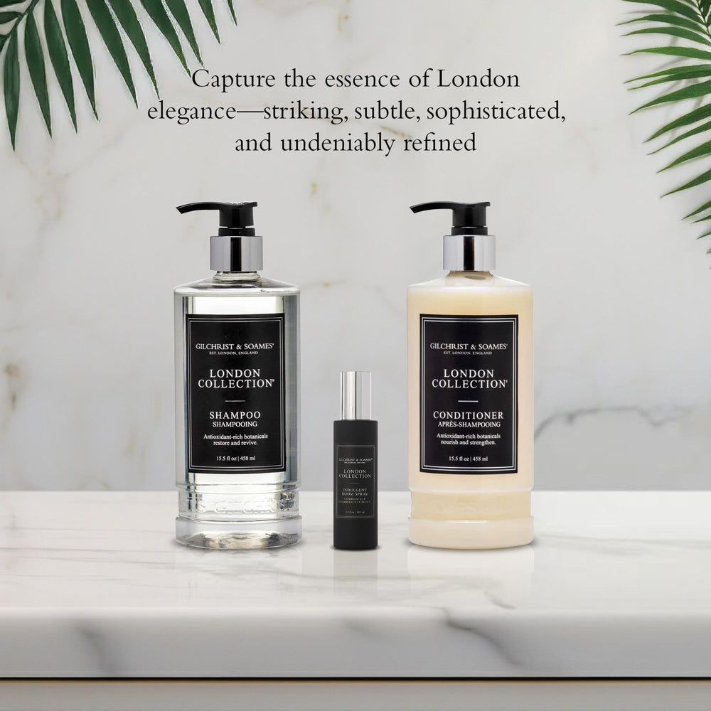 Gilchrist & Soames London Collection, presentación de 15,5 onzas para cuidado diario conveniente.