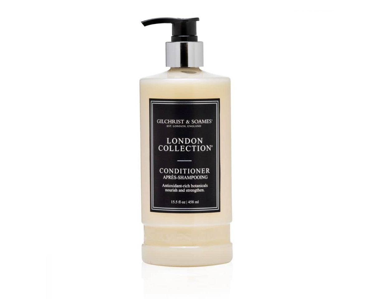 Gilchrist & Soames London Collection Acondicionador en botella, hidrata intensamente para todo tipo de cabello.