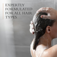 La etiqueta de Gilchrist & Soames London Collection Shampoo sugiere una limpieza profunda sin sulfatos.