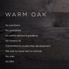 Gilchrist & Soames Warm Oak Shampoo, aroma cálido para experiencia de ducha.