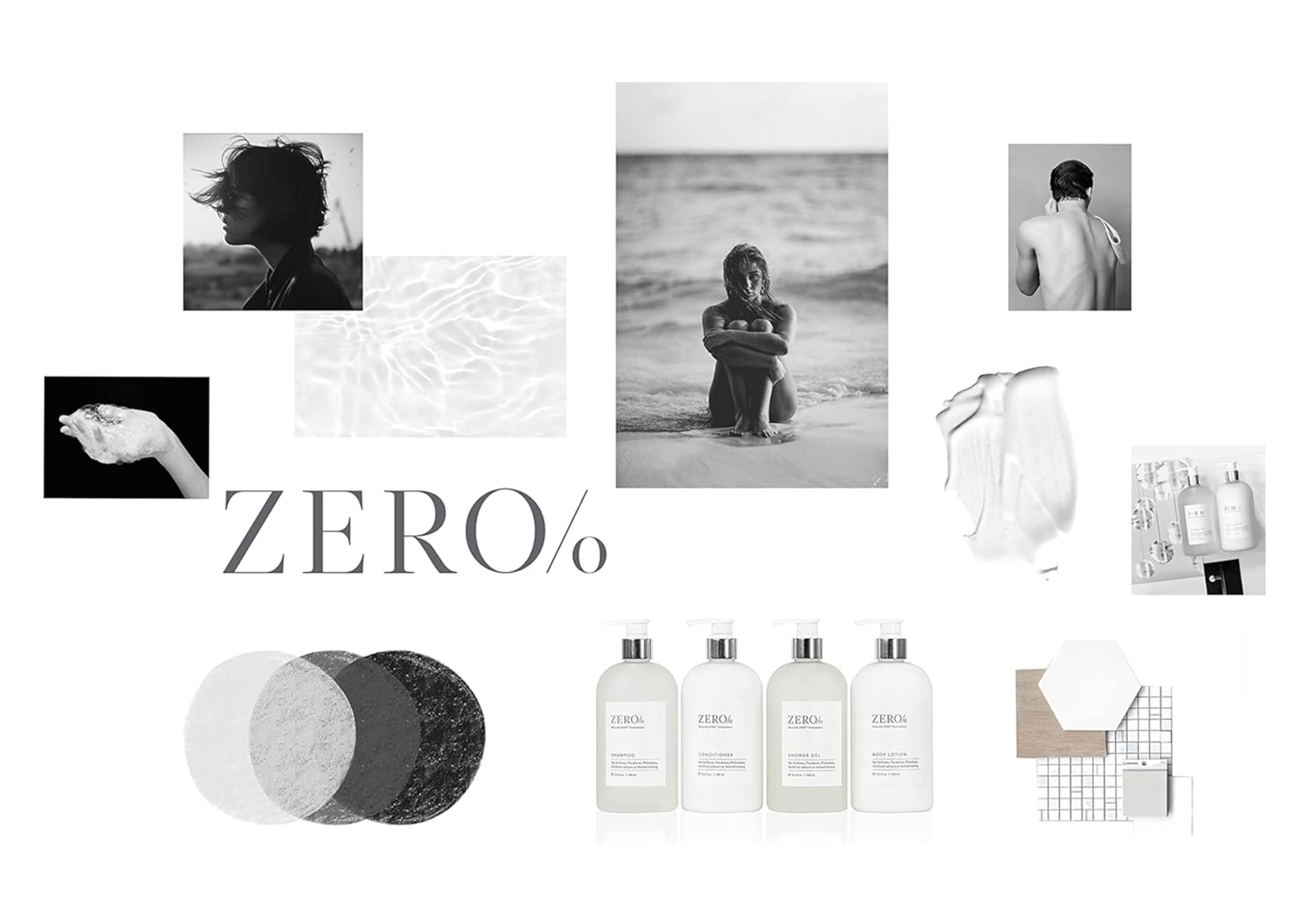 Gilchrist & Soames Zero% Shampoing - Non testé sur les animaux, éthique.