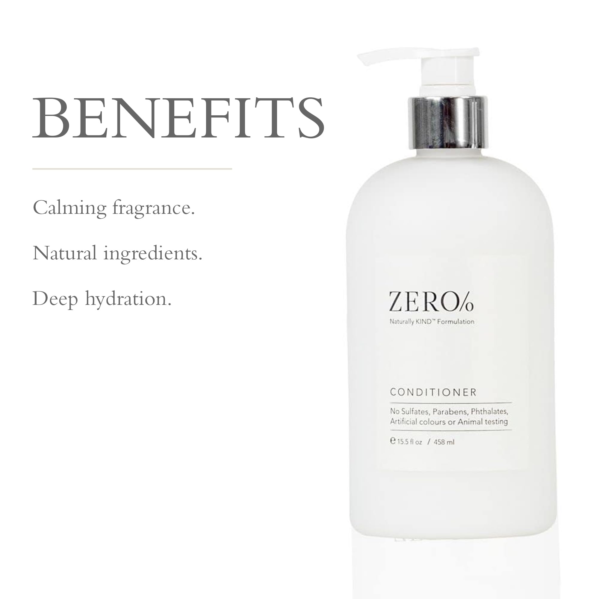 Textura cremosa de Gilchrist & Soames Zero% Unisex Condicionador para desenredar suave.