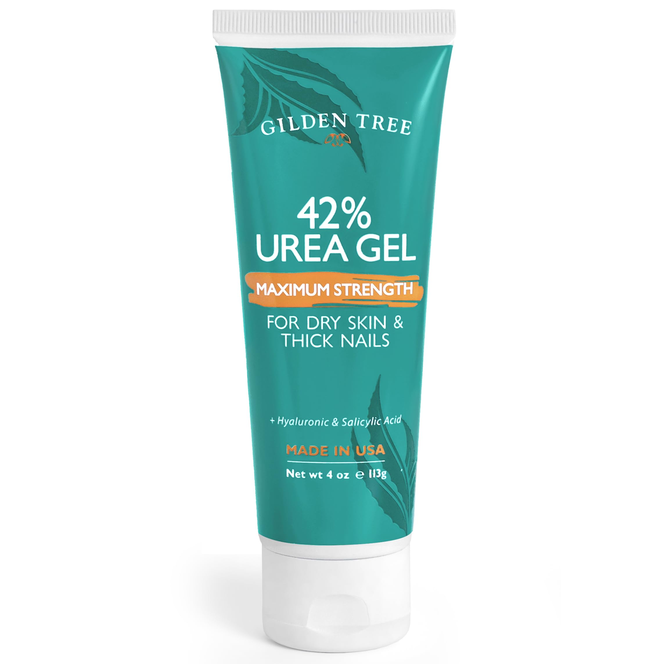 GILDEN TREE Urea Gel 42% para talones agrietados, suaviza la piel seca.