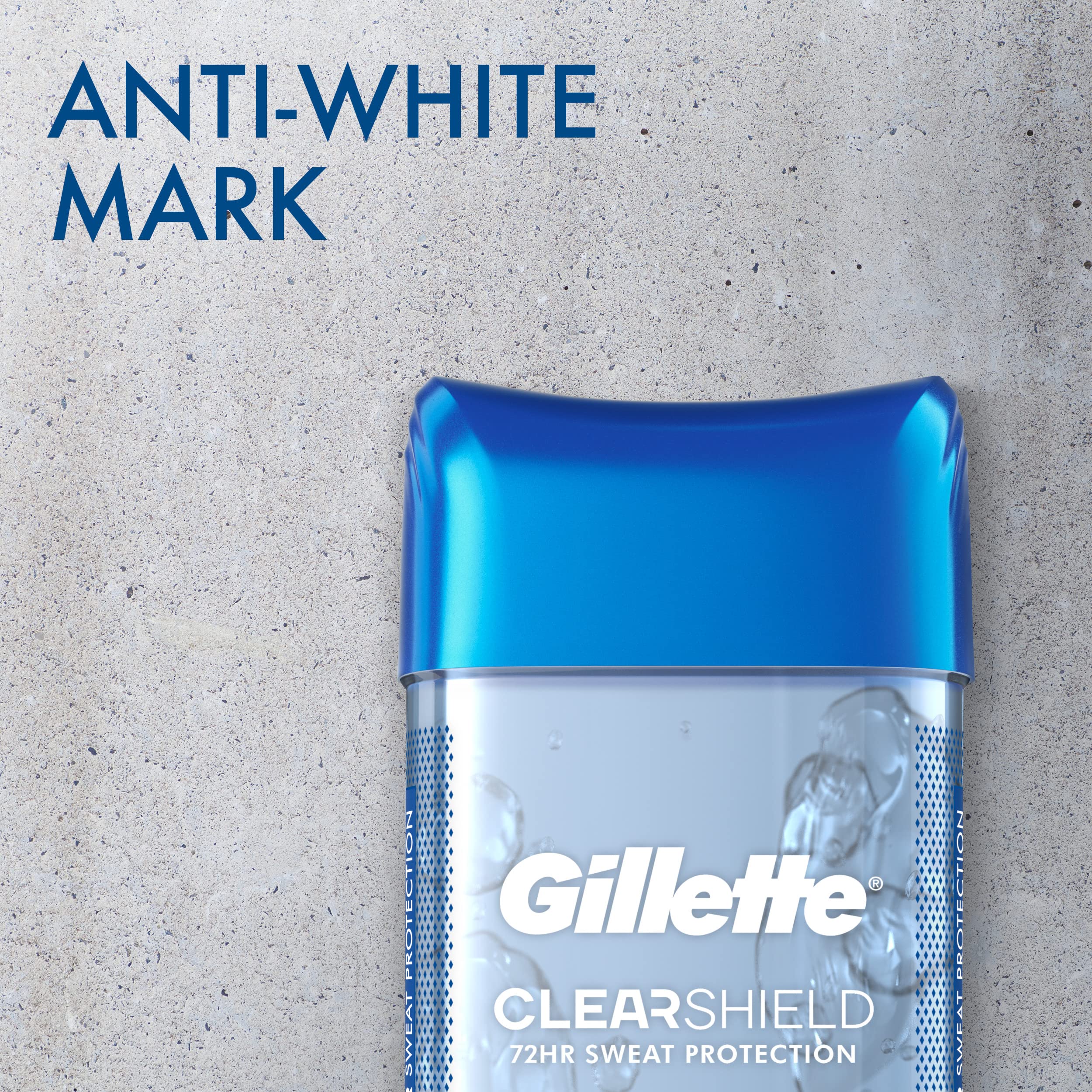 Gillette Clear Gel Brisa Tropical: fragancia tropical y protección de todo el día.