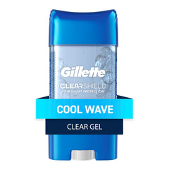 Gillette Clear Gel Ola Fría: protección invisible y frescura duradera.