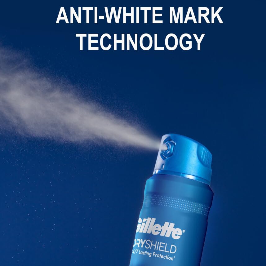 Spray rapide Gillette Arctique Glace pour une fraîcheur immédiate.
