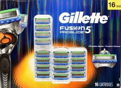Gillette Fusion5 ProGlide cartuchos 16: afeitado cómodo durante un mes.