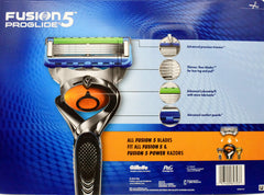Gillette Fusion5 ProGlide cuchillas precisas para un afeitado suave.