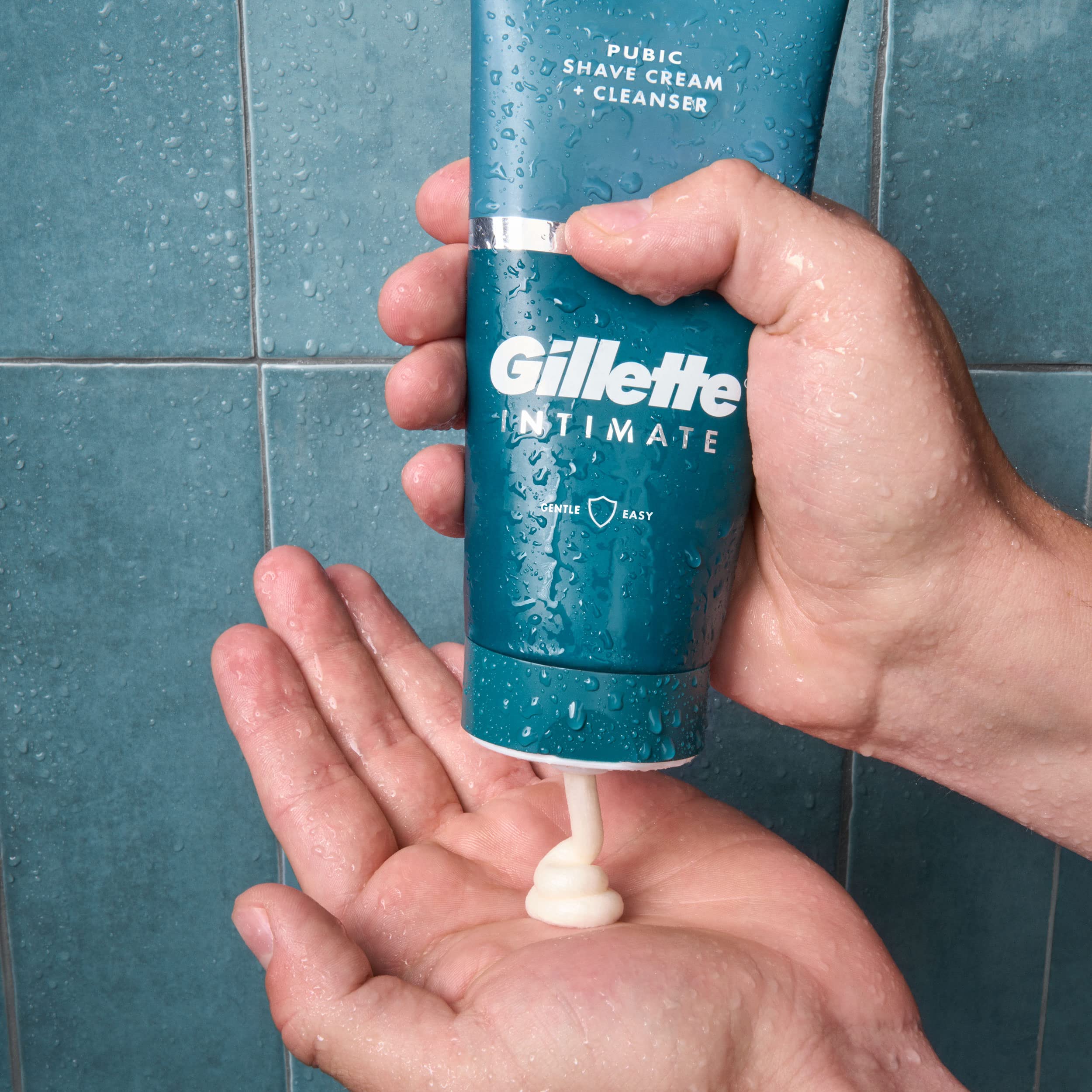 Gillette Intimo crema-afeitado-2en1 uso-diario, facilita la rutina.