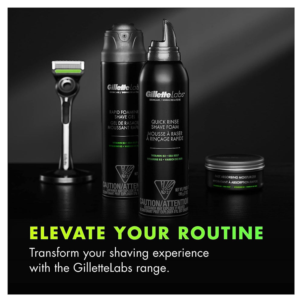 Gillette Labs Quick Rinse enjuague rápido para una rutina diaria eficiente