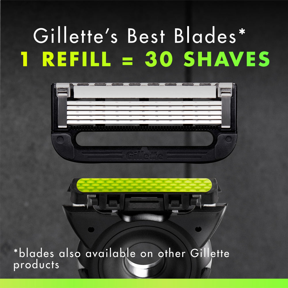 Cuchillas GilletteLabs de 5 hojas para afeitado cercano