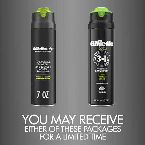 Gel de afeitado Gillette Labs, compatible con maquinillas GilletteLabs.