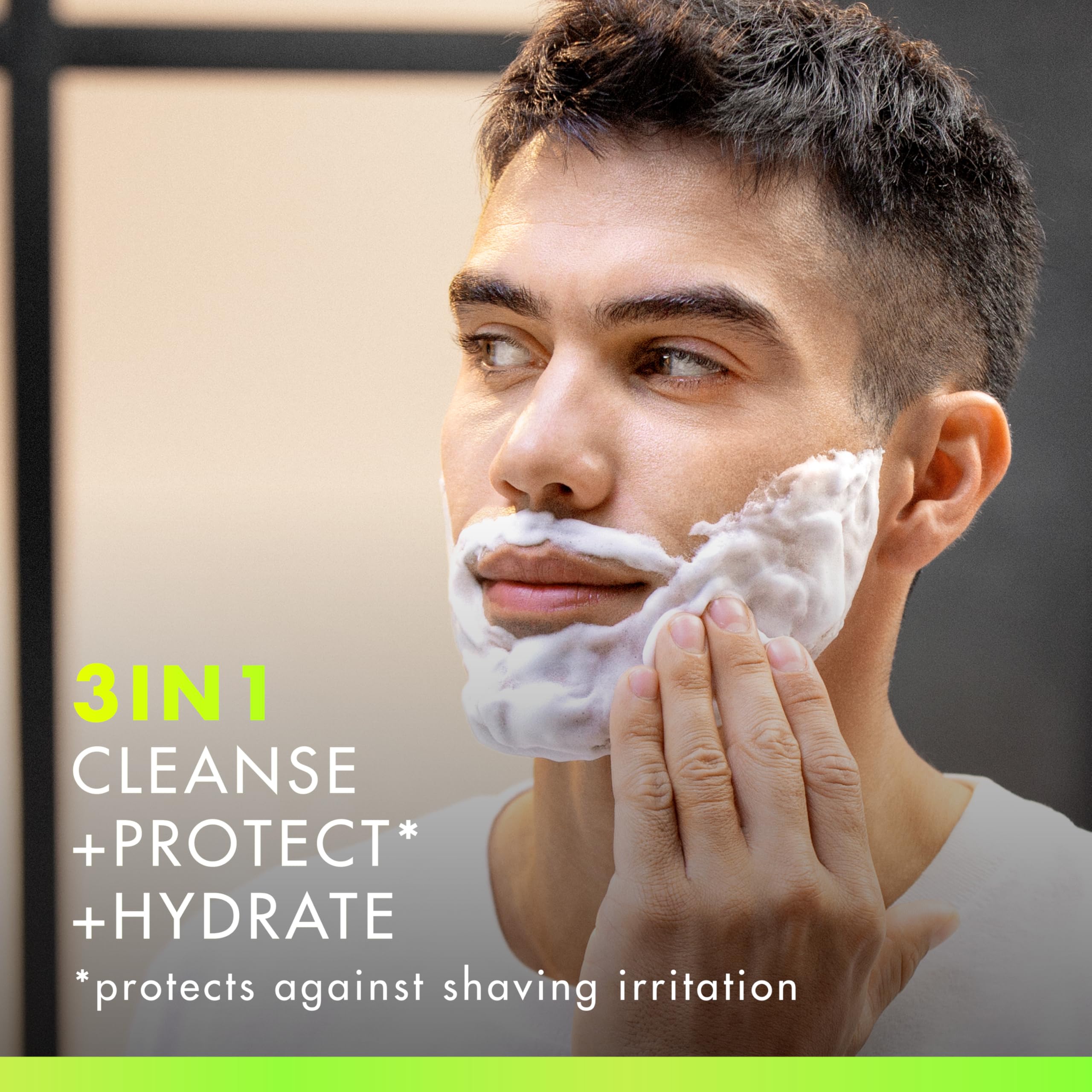 Gel de afeitado Gillette Labs, sin alcohol y colorantes, cuidado de la piel.