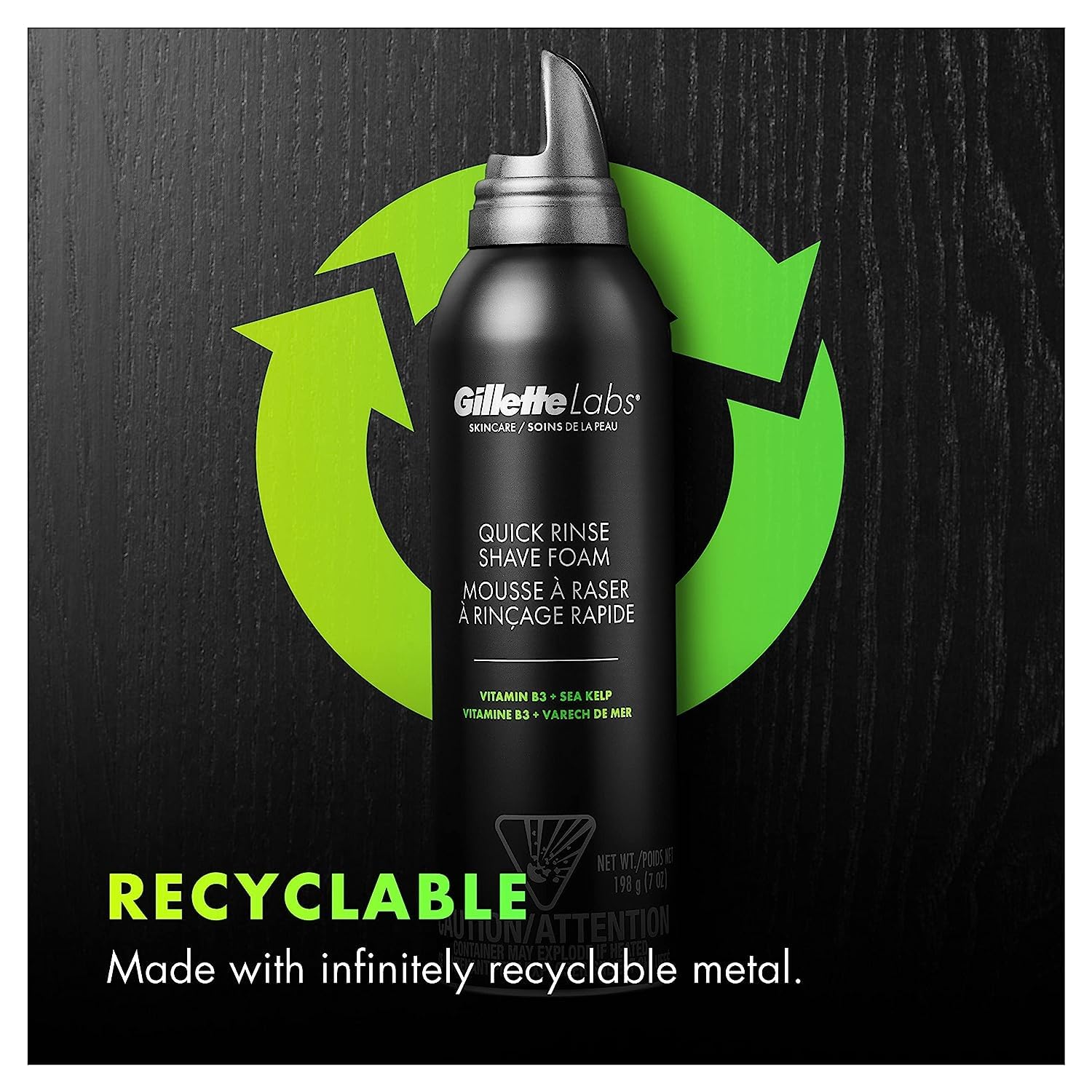 Gillette Labs Razor con barra exfoliante prepara la piel para un afeitado cómodo