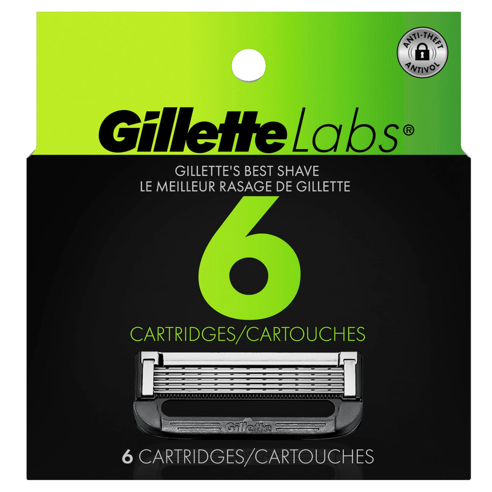 Recambio universal para diferentes mangos Gillette Labs, simplifica tu rutina.