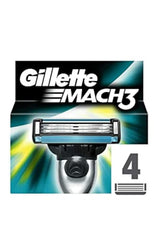 Gillette Mach3 cartucho paquete4, imagen-01: afeitado cercano y cómodo.