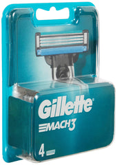 Gillette Mach3, imagen-02: borde DLC para suavidad durante el afeitado.