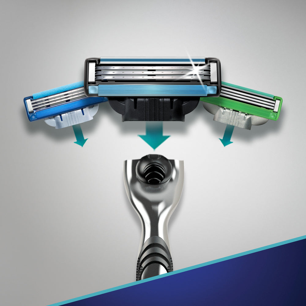 Kit Gillette Mach3 con cabezal y recambio para uso diario