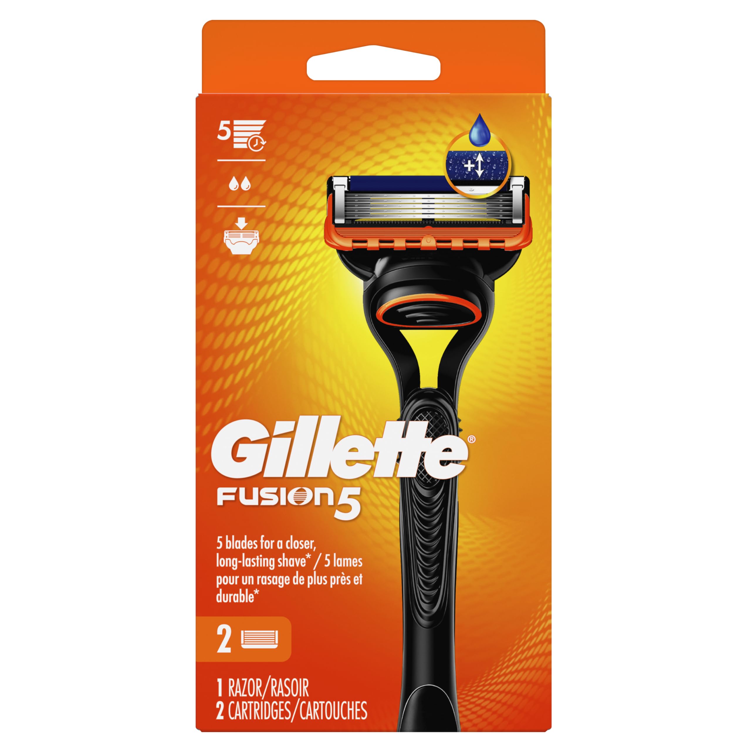 Gillette Mach3 limpieza rápida gracias a la arquitectura de hoja abierta.