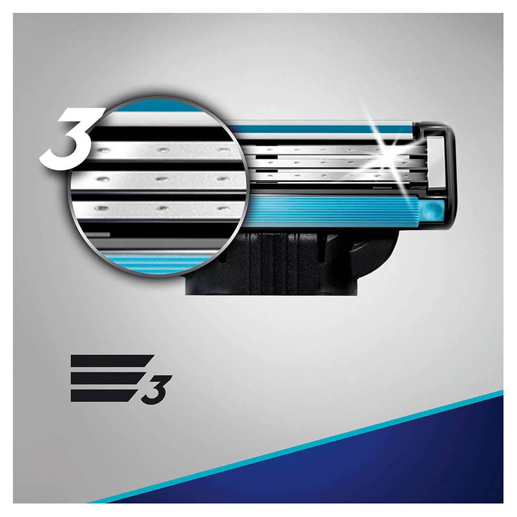 Gillette Mach3, rasurado preciso con hojas modernas para piel suave y cómoda