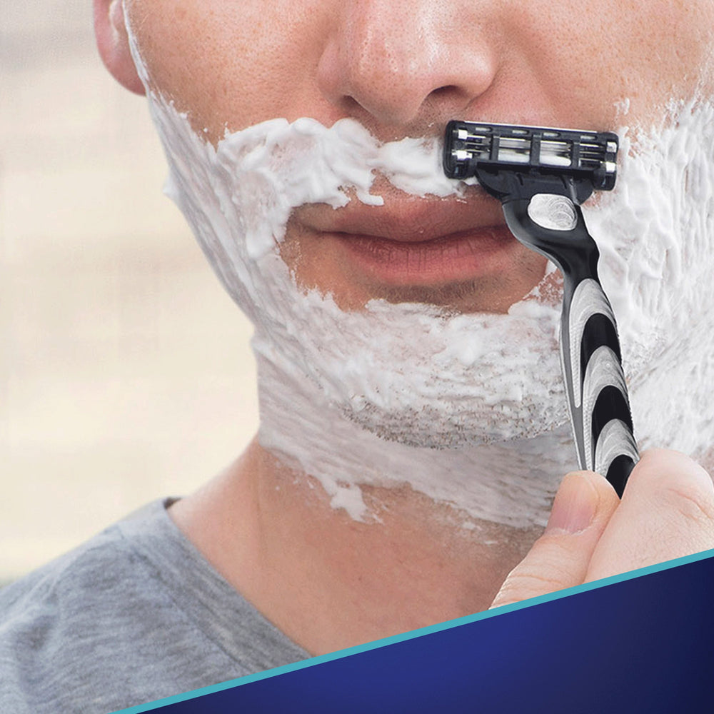 Recambio de 15 hojas de Gillette Mach3 para afeitados cómodos