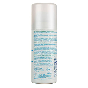 Gillette Satin Care Ultra Sensitive: presentacion de 2.5 oz ideal para viaje o bolso.