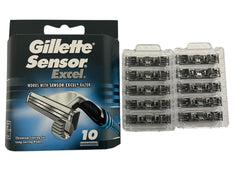 Gillette Sensor Excel, caja con dos cartuchos para reposición rápida
