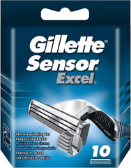 Gillette Sensor Excel: cartuchos de afeitado para un rasurado cómodo.