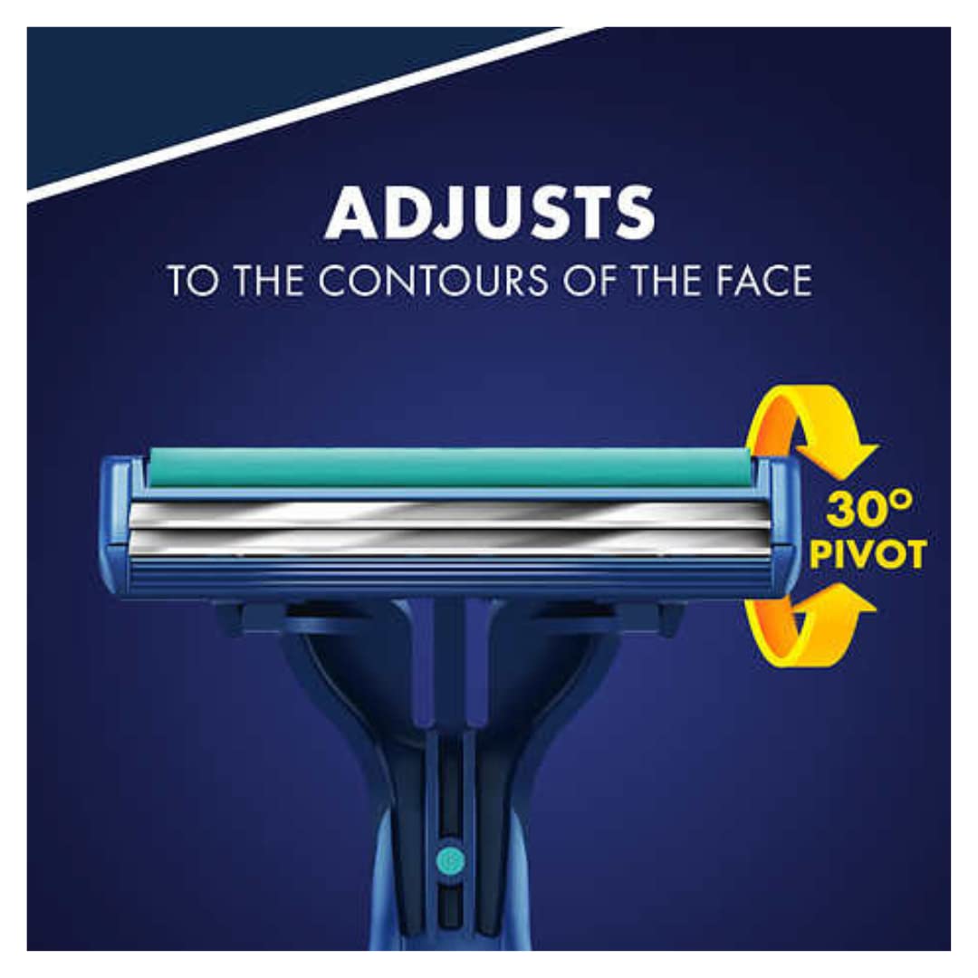 Gillette Sensor2 Plus, mango ergonómico para mejor control durante el afeitado.