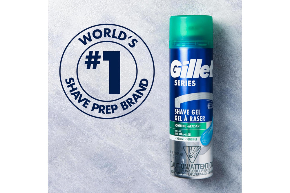 Fragancia masculina suave del gel Gillette Series