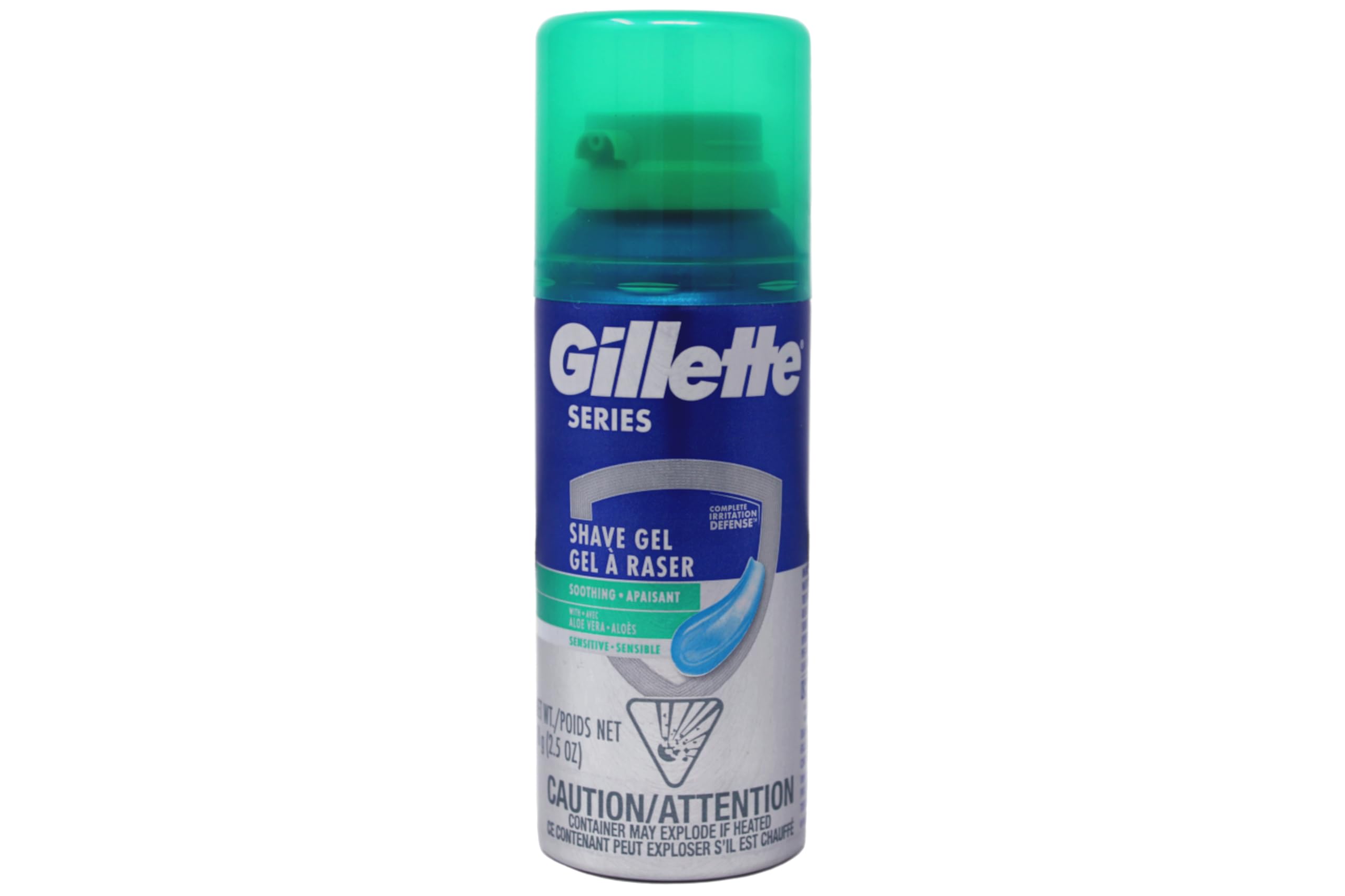 Gillette Series gel de afeitar para piel sensible en envase de 75 ml protege y suaviza