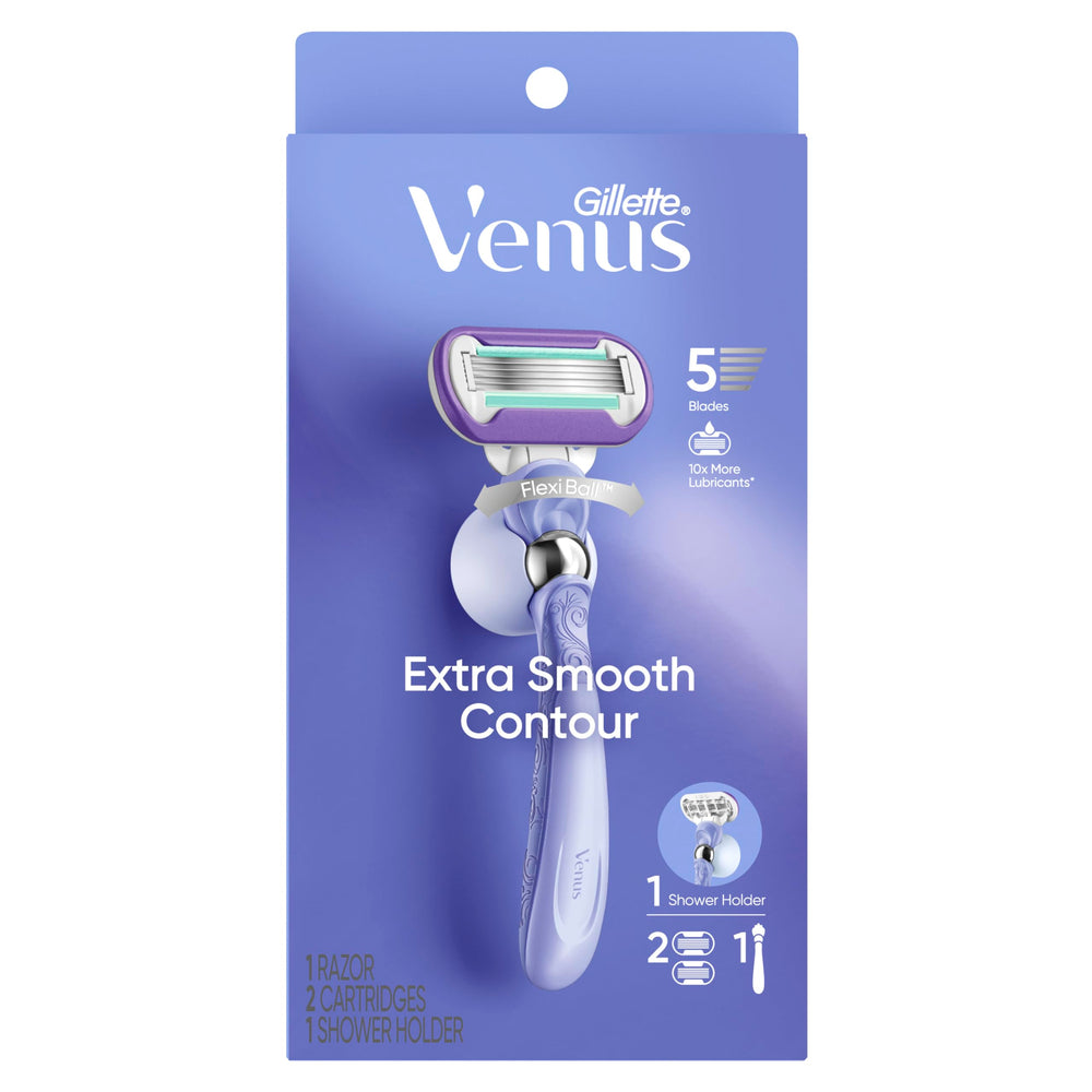 Gillette Venus Deluxe Smooth Swirl: cabezal pivotante ofrece precisión en áreas difíciles.