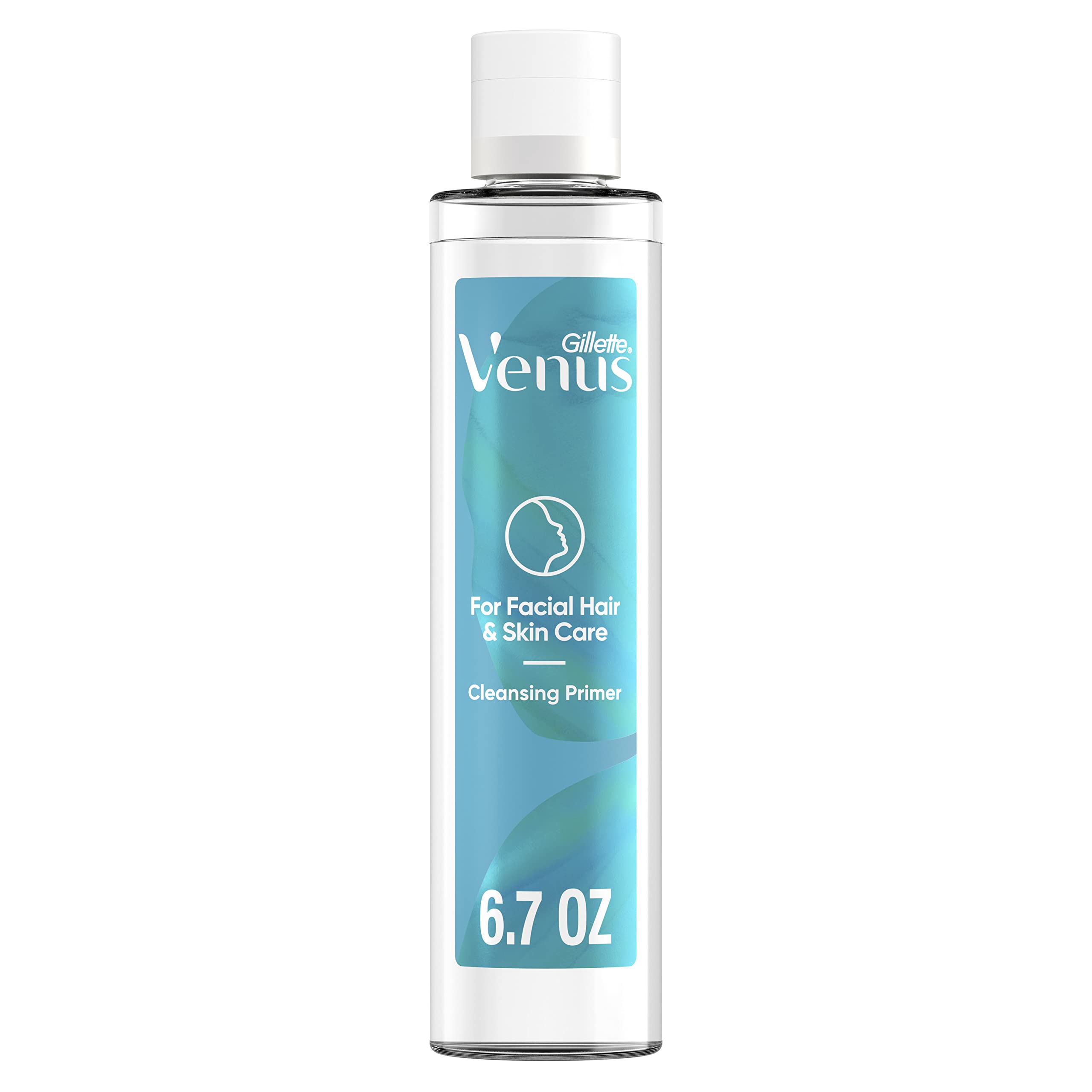 Gillette Venus primer limpieza facial para dermaplanado prepara piel suave e hidratada
