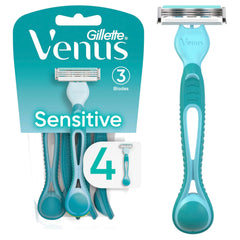 Gillette Venus Simple 3 Sensible en mano para un afeitado cómodo