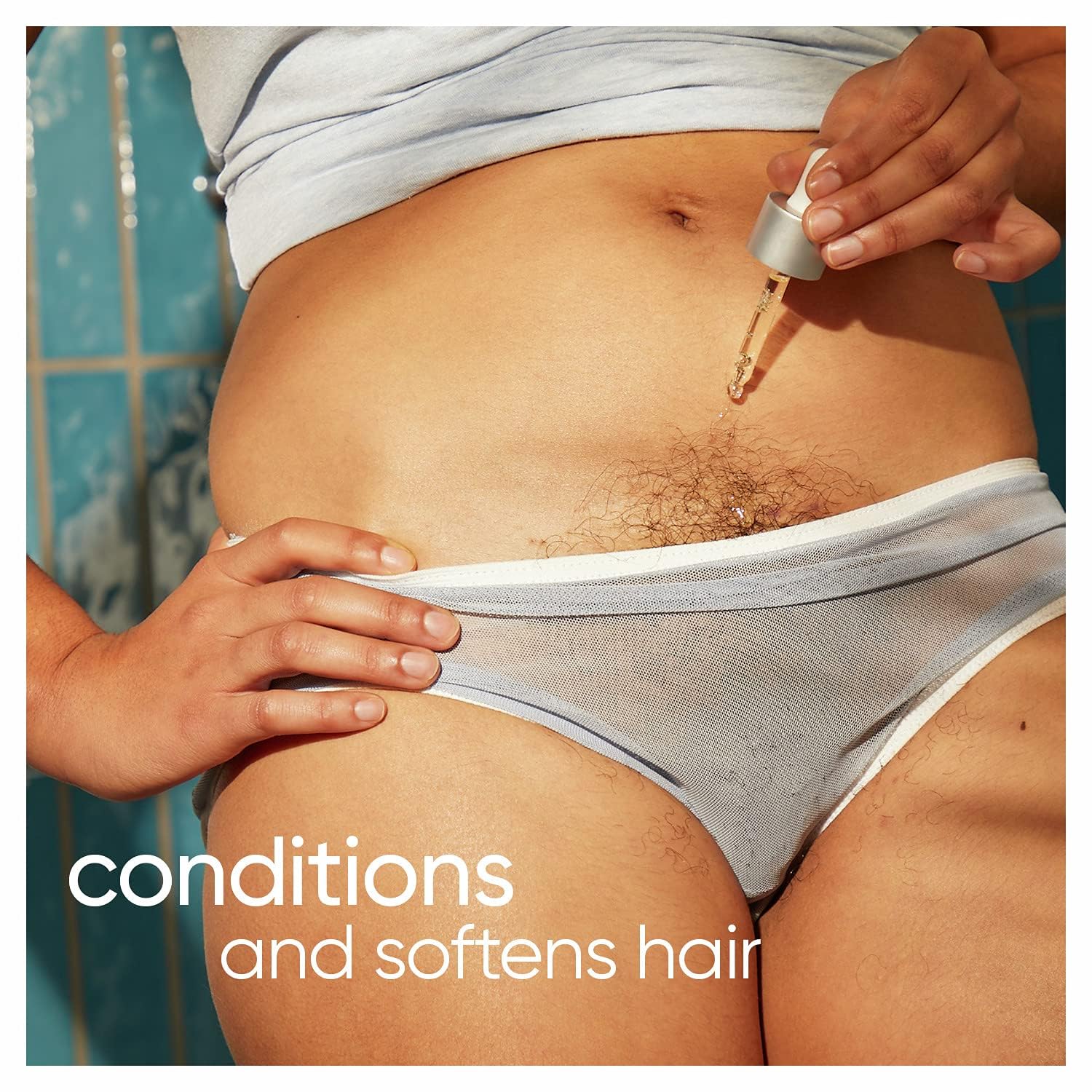 Gillette Venus textura nutritiva aceite vegetal, sensación sedosa al aplicar