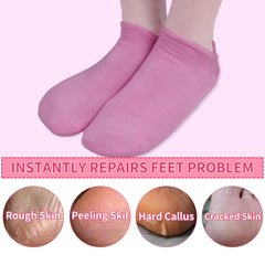 Giloner calcetines con forro de gel suave para hidratación.