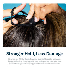 Ajuste adaptable de GIMME para diferentes tipos de cabello.