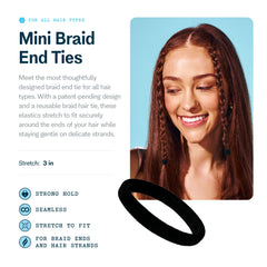 GIMME Beauty Bandas X-Fine: agarre suave y seguro para peinados diarios